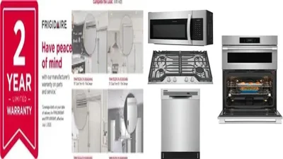 6 Piece Package Includes Refrigerator, Freezer, Cooktop, Wall Oven, Microwave And Dishwasher