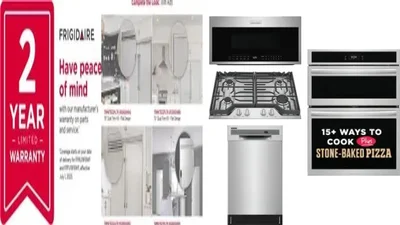 6 Piece Package Includes Refrigerator, Freezer, Cooktop, Wall Oven, Microwave And Dishwasher