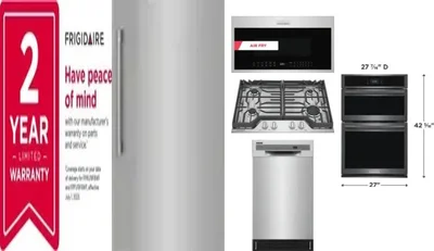 6 Piece Package Includes Refrigerator, Freezer, Cooktop, Wall Oven, Microwave And Dishwasher