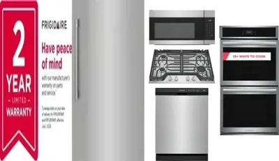 6 Piece Package Includes Refrigerator, Freezer, Cooktop, Wall Oven, Microwave And Dishwasher