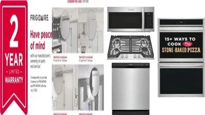 6 Piece Package Includes Refrigerator, Freezer, Cooktop, Wall Oven, Microwave And Dishwasher