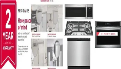 6 Piece Package Includes Refrigerator, Freezer, Cooktop, Wall Oven, Microwave And Dishwasher