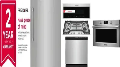 6 Piece Package Includes Refrigerator, Freezer, Cooktop, Wall Oven, Microwave And Dishwasher