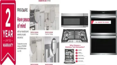 6 Piece Package Includes Refrigerator, Freezer, Cooktop, Wall Oven, Microwave And Dishwasher