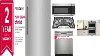 6 Piece Package Includes Refrigerator, Freezer, Cooktop, Wall Oven, Microwave And Dishwasher