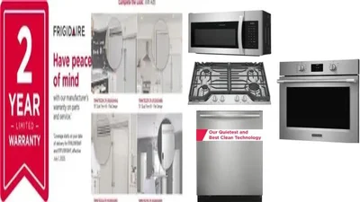 6 Piece Package Includes Refrigerator, Freezer, Cooktop, Wall Oven, Microwave And Dishwasher