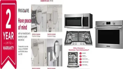 6 Piece Package Includes Refrigerator, Freezer, Cooktop, Wall Oven, Microwave And Dishwasher