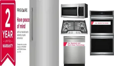 6 Piece Package Includes Refrigerator, Freezer, Cooktop, Wall Oven, Microwave And Dishwasher