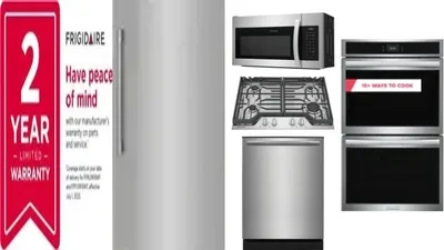 6 Piece Package Includes Refrigerator, Freezer, Cooktop, Wall Oven, Microwave And Dishwasher