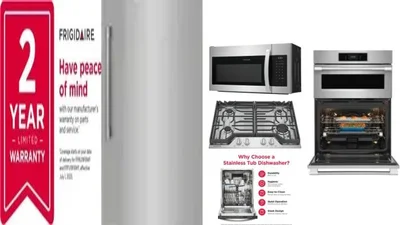 6 Piece Package Includes Refrigerator, Freezer, Cooktop, Wall Oven, Microwave And Dishwasher