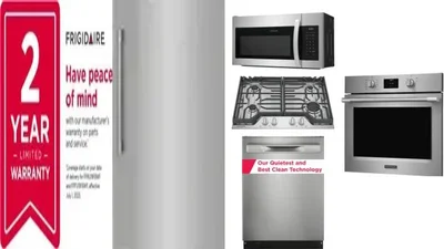6 Piece Package Includes Refrigerator, Freezer, Cooktop, Wall Oven, Microwave And Dishwasher