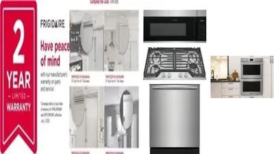 6 Piece Package Includes Refrigerator, Freezer, Cooktop, Wall Oven, Microwave And Dishwasher
