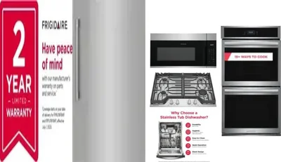 6 Piece Package Includes Refrigerator, Freezer, Cooktop, Wall Oven, Microwave And Dishwasher
