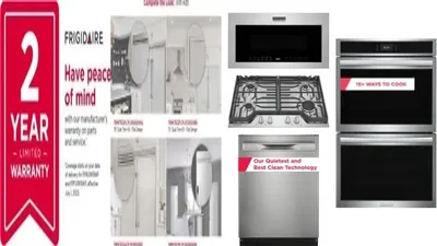 6 Piece Package Includes Refrigerator, Freezer, Cooktop, Wall Oven, Microwave And Dishwasher
