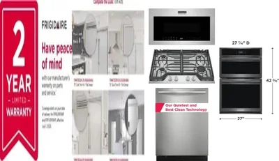 6 Piece Package Includes Refrigerator, Freezer, Cooktop, Wall Oven, Microwave And Dishwasher