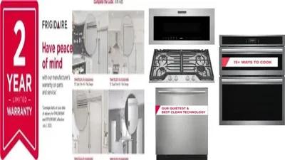 6 Piece Package Includes Refrigerator, Freezer, Cooktop, Wall Oven, Microwave And Dishwasher