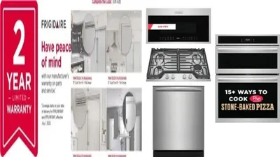 6 Piece Package Includes Refrigerator, Freezer, Cooktop, Wall Oven, Microwave And Dishwasher