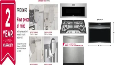 6 Piece Package Includes Refrigerator, Freezer, Cooktop, Wall Oven, Microwave And Dishwasher