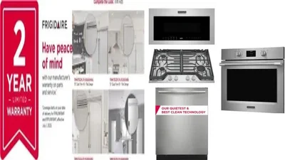 6 Piece Package Includes Refrigerator, Freezer, Cooktop, Wall Oven, Microwave And Dishwasher