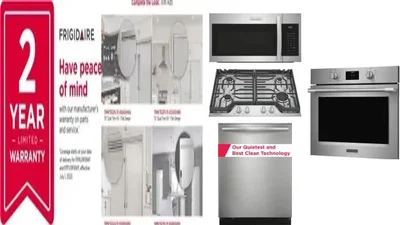 6 Piece Package Includes Refrigerator, Freezer, Cooktop, Wall Oven, Microwave And Dishwasher