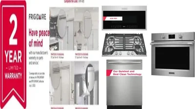 6 Piece Package Includes Refrigerator, Freezer, Cooktop, Wall Oven, Microwave And Dishwasher