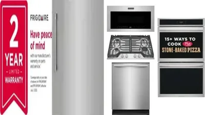 6 Piece Package Includes Refrigerator, Freezer, Cooktop, Wall Oven, Microwave And Dishwasher