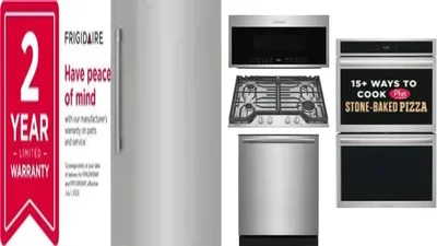 6 Piece Package Includes Refrigerator, Freezer, Cooktop, Wall Oven, Microwave And Dishwasher