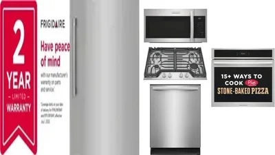 6 Piece Package Includes Refrigerator, Freezer, Cooktop, Wall Oven, Microwave And Dishwasher