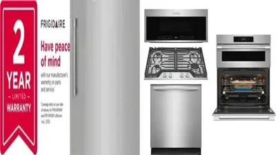 6 Piece Package Includes Refrigerator, Freezer, Cooktop, Wall Oven, Microwave And Dishwasher
