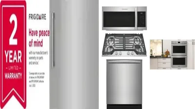 6 Piece Package Includes Refrigerator, Freezer, Cooktop, Wall Oven, Microwave And Dishwasher