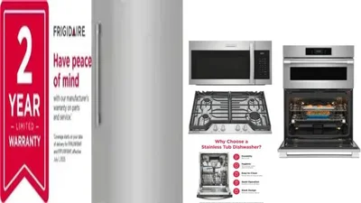 6 Piece Package Includes Refrigerator, Freezer, Cooktop, Wall Oven, Microwave And Dishwasher