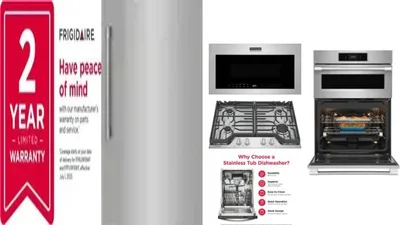 6 Piece Package Includes Refrigerator, Freezer, Cooktop, Wall Oven, Microwave And Dishwasher