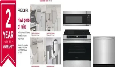5 Piece Package Includes Refrigerator, Freezer, Range, Microwave And Dishwasher