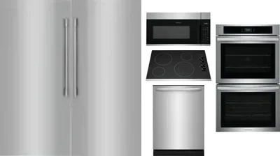 6 Piece Package Includes Refrigerator, Freezer, Cooktop, Wall Oven, Microwave And Dishwasher