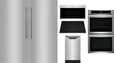 6 Piece Package Includes Refrigerator, Freezer, Cooktop, Wall Oven, Microwave And Dishwasher