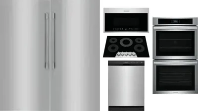 6 Piece Package Includes Refrigerator, Freezer, Cooktop, Wall Oven, Microwave And Dishwasher