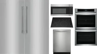 6 Piece Package Includes Refrigerator, Freezer, Cooktop, Wall Oven, Microwave And Dishwasher