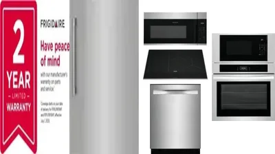 6 Piece Package Includes Refrigerator, Freezer, Cooktop, Wall Oven, Microwave And Dishwasher