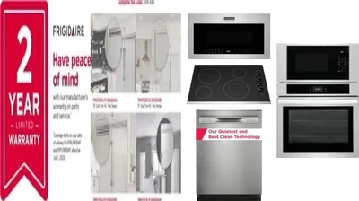 6 Piece Package Includes Refrigerator, Freezer, Cooktop, Wall Oven, Microwave And Dishwasher