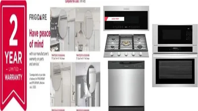 6 Piece Package Includes Refrigerator, Freezer, Cooktop, Wall Oven, Microwave And Dishwasher