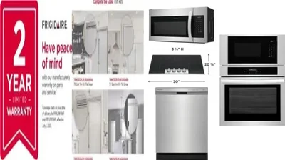 6 Piece Package Includes Refrigerator, Freezer, Cooktop, Wall Oven, Microwave And Dishwasher