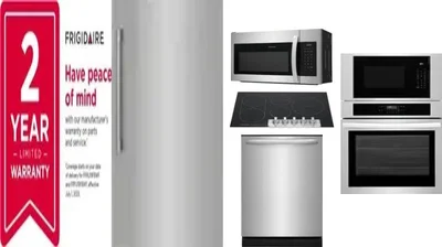 6 Piece Package Includes Refrigerator, Freezer, Cooktop, Wall Oven, Microwave And Dishwasher