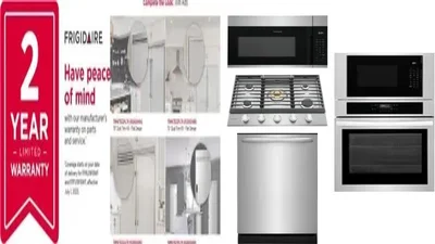 6 Piece Package Includes Refrigerator, Freezer, Cooktop, Wall Oven, Microwave And Dishwasher