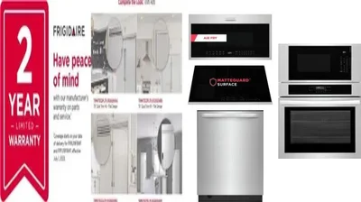 6 Piece Package Includes Refrigerator, Freezer, Cooktop, Wall Oven, Microwave And Dishwasher