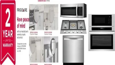 6 Piece Package Includes Refrigerator, Freezer, Cooktop, Wall Oven, Microwave And Dishwasher