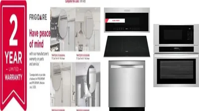 6 Piece Package Includes Refrigerator, Freezer, Cooktop, Wall Oven, Microwave And Dishwasher