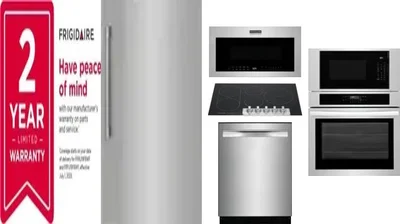 6 Piece Package Includes Refrigerator, Freezer, Cooktop, Wall Oven, Microwave And Dishwasher
