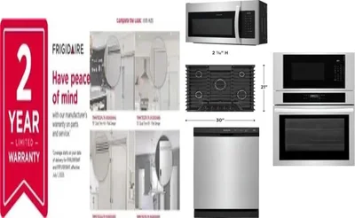 6 Piece Package Includes Refrigerator, Freezer, Cooktop, Wall Oven, Microwave And Dishwasher