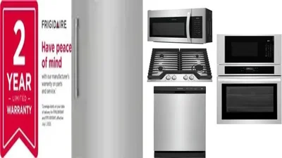 6 Piece Package Includes Refrigerator, Freezer, Cooktop, Wall Oven, Microwave And Dishwasher