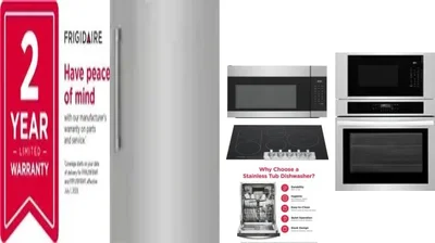 6 Piece Package Includes Refrigerator, Freezer, Cooktop, Wall Oven, Microwave And Dishwasher